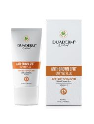 Duaderm Anti Brown Spot Spf 50 Güneş Kremi Yüz 50 ml