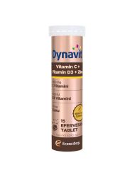 Dynavit Vitamin C + Vitamin D3 + Çinko 15 Efervesan Tablet