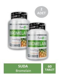 2'li Suda Vitamin Bromelain 60 Tablet