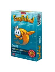 Easy Fish Oil Portakal ve Limon Aromalı Balık Yağı ve D Vitamini 30 Çiğnenebilir Form