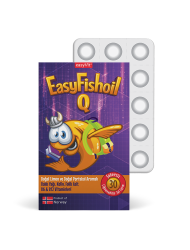 Easy Fish Oil Q Kids Çiğnenebilir 30 Tablet