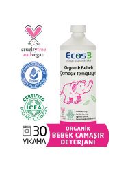 Ecos 3 Organik Bebek Çamaşır Temizleyici 1050 ml