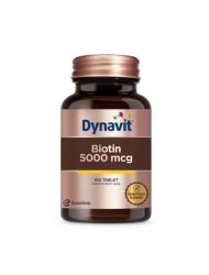 Eczacıbaşı Dynavit Biotin 5000 mcg Takviye Edici Gıda 100 Tablet