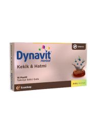 Eczacıbaşı Dynavit Herbal Kekik ve Hatmi İçeren 16 Adet Pastil