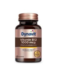 Eczacıbaşı Dynavit Vitamin B12 1000 mcg Takviye Edici Gıda 100 Tablet