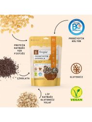 Probiyotik Glutensiz Yulaf Granola - Yer Fıstığı & Çikolata 200 gr