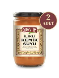 Gurvita İlikli Kemik Suyu Sebzeli 660 Ml 2'li