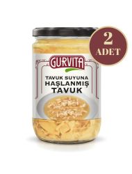 Gurvita Tavuk Suyuna Haşlanmış Tavuk 660 Ml 2'li