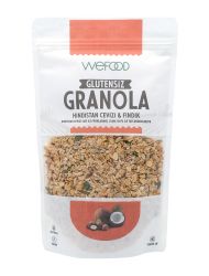 Wefood Glutensiz Granola Hindistan Cevizi & Fındık 250 gr