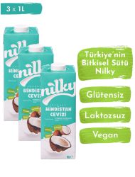 Nilky Hindistan Cevizi Sütü Glütensiz Bitkisel 3*1LT