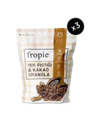 Fropie Yer fıstığı & Kakao Granola 360g x3