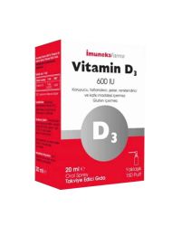 Imuneks Vitamin D3 600 IU 20 ml