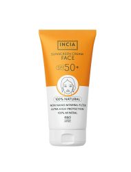 INCIA Yüz İçin %100 Doğal Güneş Kremi 50 SPF 50 ml