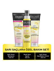 John Frieda Go Blonder Sarı Saçlara Özel Bakım Seti