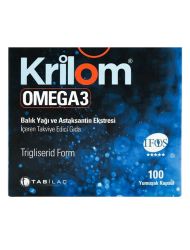 Krilom Omega 3 Yumuşak Kapsül 100 Kapsül