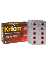 Krilom Ultra Krill Oil Takviye Edici Gıda 30 Yumuşak Kapsül