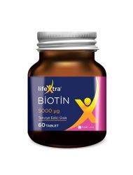 LifeXtra Biotin Takviye Edici Gıda 60 Tablet