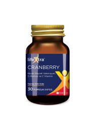 LifeXtra Cranberry 30 Yumuşak Kapsül
