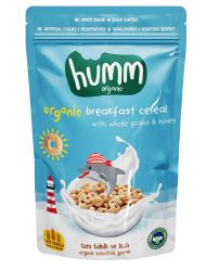 Humm Organic Tam Tahıllı ve Ballı Kahvaltılık Gevrek 80 g