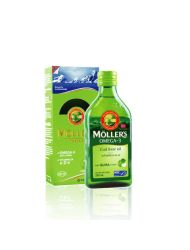 Möllers Omega-3 - Balık Yağı Sıvı Formu 250 ml - Elmalı