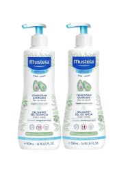 Mustela Gentle Cleansing Gel Bebek Şampuanı 2 Li SET