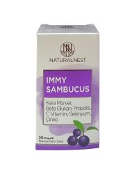 Naturalnest Immy Sambucus Takviye Edici Gıda 20 Kapsül