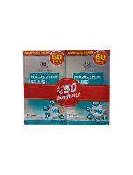 Naturalnest Magnesium Plus Takviye Edici Gıda 2 x 60 Tablet