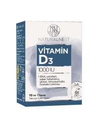 Naturalnest Vitamin D3 1000 IU Sprey 10 ml