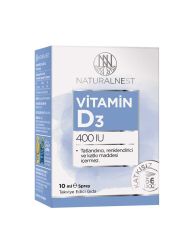 Naturalnest Vitamin D3 400 IU Sprey 10 ml