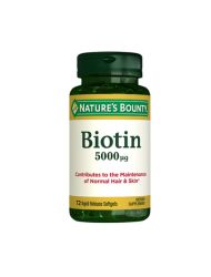 Natures Bounty Biotin 5000 mcg Takviye Edici Gıda 72 Kapsül