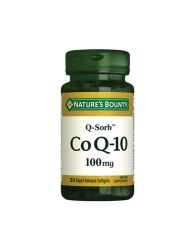 Natures Bounty Coenzyme Q-10 100 mg Takviye Edici Gıda 30 Jelatin Kapsül