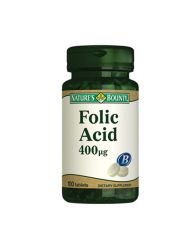 Natures Bounty Folic Asid 400 mcg Takviye Edici Gıda 100 tablet