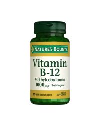 Natures Bounty Vitamin B-12 Methylcobalamin 1000 mcg Takviye Edici Gıda 60 tablet