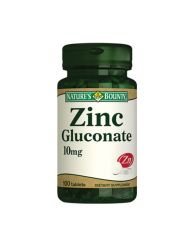 Natures Bounty Zinc Gluconate 10 mg 100 Tablet