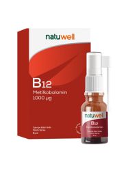 Natuwell B12 1000 ug Takviye Edici Gıda Dilaltı Sprey 5 ml