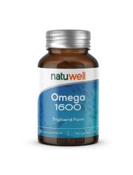 Natuwell Omega 1600 Takviye Edici Gıda 30 Yumuşak Kapsül