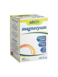 NBT İlaç Magnezyum P5P Takviye Edici Gıda 60 Kapsül