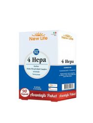 New Life 4 Hepa Takviye Edici Gıda 90 Kapsül