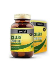 Nondo Vitamins Celery 500 mg Takviye Edici Gıda 30 Kapsül