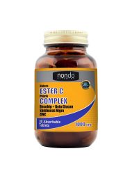 Nondo Vitamins Ester C Complex 1000 mg Takviye Edici Gıda 30 Tablet