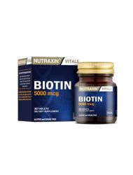 Nutraxin Biotin 5000 mcg Takviye Edici Gıda 30 Tablet