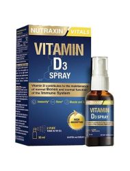 Nutraxin D3 Vitamin Sprey - Gıda Takviyesi 30 ml