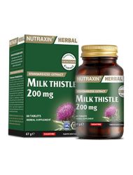 Nutraxin Herbal Milk Thistle 200mg 60 Kapsül