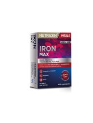 Nutraxin Iron Max Takviye Edici Gıda 30 Tablet