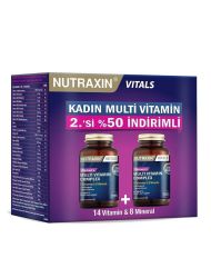 Nutraxin Womens Multi Vitamin Complex Avantaj Paket - 2. % 50 İndirimli