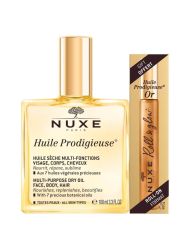 NUXE Huile Prodigieuse SET Roll On And Glow 8 ml HEDİYE