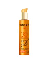 Nuxe Sun - Altın Işıltılı Bronzlaştırıcı Güneş Koruyucu Yağ SPF30 150 ml