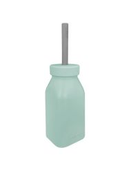 OiOi Şişe + Pipet 6 Ay+ River Green Powder Grey