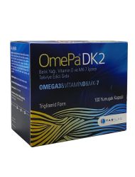 Omepa DK2 Omega 3 - Vitamin D - Menaq7 100 Yumuşak Kapsül