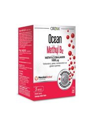 Orzax Ocean 1000 mg Methyl Cobalamin B12 Sprey 5 ml